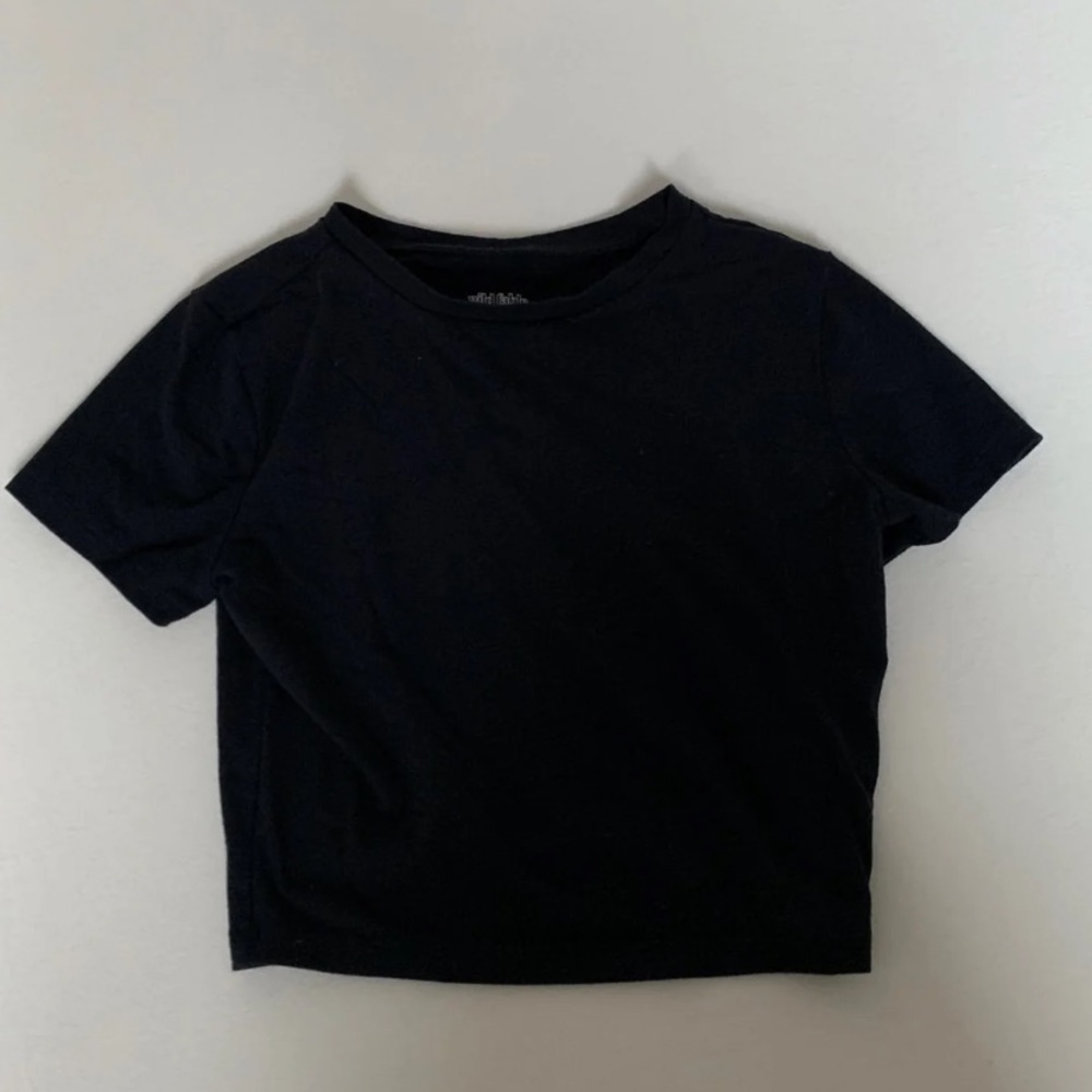 Pacsun black crop top